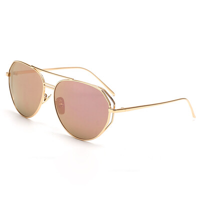 

FEIDU 2015 Brand Designer Metal Sunglasses Women High Quality Retro Mirror Sun Glass For Women Gafas De Sol Oculos