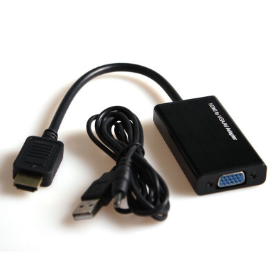 

1Pcs Tablet PC DVD HDTV AV Adapter Cable 1080P HDMI to VGA Video Converter 81808