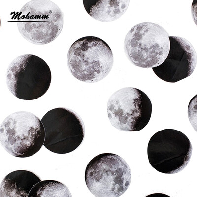 

45 Pcsbox Cute Creative Moon Mini Paper Sticker Decoration Diy Ablum Diary Scrapbooking Label Sticker Stationery School Supply