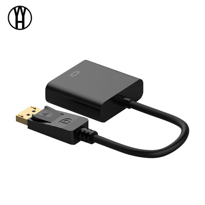 

WH Displayport DP to HDMI Adapter 1080P Display Port Cable Converter For PC Laptop Projector Displayport to HDMI Adapter