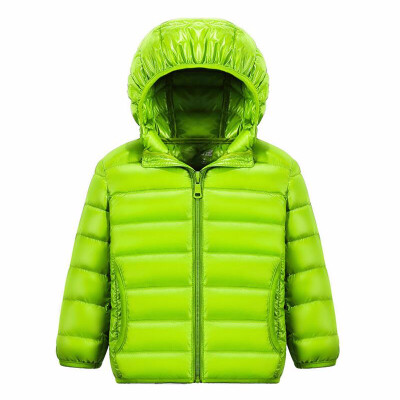 

children jacket Outerwear Boy&Girl autumn Warm Down Hooded Coat teenage parka kids winter jacket 2-13 years Dropshipping