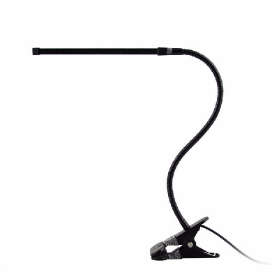 

8W Portable LED Eye Protection Clamp Clip Light Table Desk Lamp Ultra Bright Bendable USB Powered Flexible for Reading Working Stu