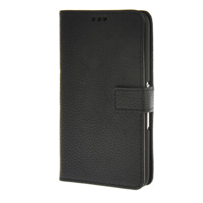 

MOONCASE Case for Sony Xperia E4 Case Wallet Flip Card Slot Leather Bracket Back Case Cover Black