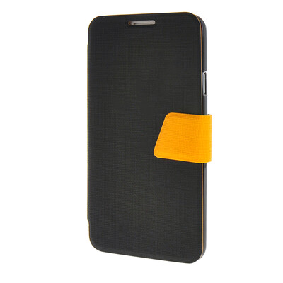 

MOONCASE Galaxy Note 3 Neo N7505 , Leather Flip Bracket Back ЧЕХОЛ ДЛЯ Samsung Galaxy Note 3 Neo N7505 Black Yellow