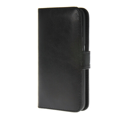 

MOONCASE Smooth skin Leather Side Flip Wallet Card Holder Stand Pouch ЧЕХОЛ ДЛЯ Samsung Galaxy S6 Black