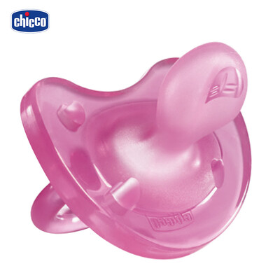 

Chicco rose red silicone pacifier 6-16M