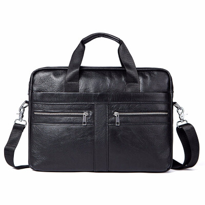 

Genuine Leather Crossbody male messenger bag Mens Shoulder Bag Business Briefcase Computer men Bags Totes