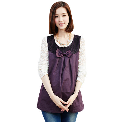 

October Mummy Radiation Wear Metal Fibers Maternity Purple 170 98C XL Code