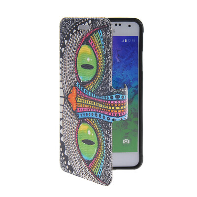 

MOONCASE Cute Pattern Leather Side Flip Wallet Pouch Stand Shell Back ЧЕХОЛ ДЛЯ Samsung Galaxy Alpha G850F