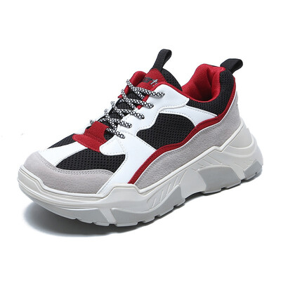 

Fall winter leisure sports mens Korean fashion Joker Super Fire Harbor Wind Trend Netred with Torre Shoes