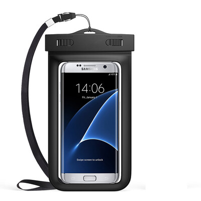 

Techno JEARLAKON mobile phone waterproof bag airbag - upgraded version of mobile phone waterproof bag underwater photo swimming diving set for Apple X8 Huawei VIVO millet OPPO