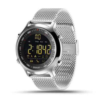 

EX18 Waterproof Wrist Smart Watch Support Call&SMS alert Sports Activities Tracker Bluetooth Wristwatch