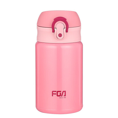 

Fuguang FGA European blue lightweight stainless steel vacuum flask men&women outdoor insulation cups tea cup business cover portable water cup 300ml pink FZ1038-300