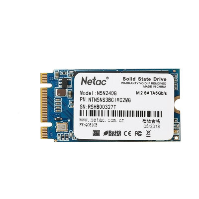

Netac N5N Solid State Drive SSD Hard Disk Drive M2 2242 HDD SATA 30 High Speed SSD 120G