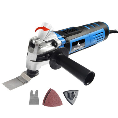 

Prostormer Quick-change Oscillating Multitool Variable Speed Electric Oscillator Multifunction Cutter Electric Trimmer Saw