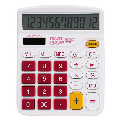 

TRNFA TA-837VC Fashion Calculator Pink