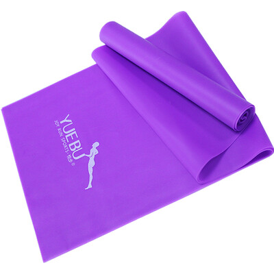 

Yuebu Yuebu YBNYJLLD1502 Natural latex elastic band Yoga fitness rally with training resistance with purple