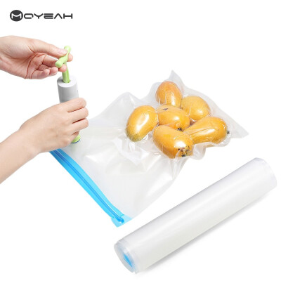 

MOYEAH Hand Pump with 10pcs Reusable Food Vacuum Sealed Bag