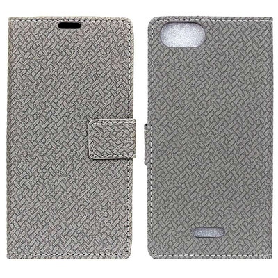 

MOONCASE Millet red rice 6A woven leather case - gray