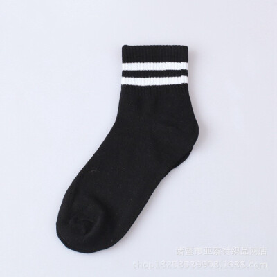 

1 Pair Fashion High Quality Various Styles WomenS Casual Student Cotton Socks Cute Stripe Winter Autumn Korean Style Knit Socks