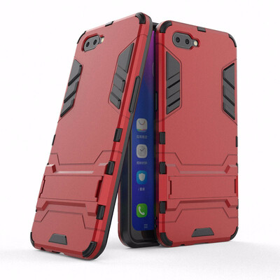 

for Oppo A3s WIERSS Shockproof Hard Phone Case for Oppo A3s for Oppo A5 Armor Case Back Cover Fundas Capa Coque Etui