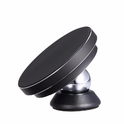 

Portable Qi Standard Magnetic Wireless Car Charger Strong Magnetism 360° Rotation 2-in-1 Car Mount Holder & Wireless Charging Stan