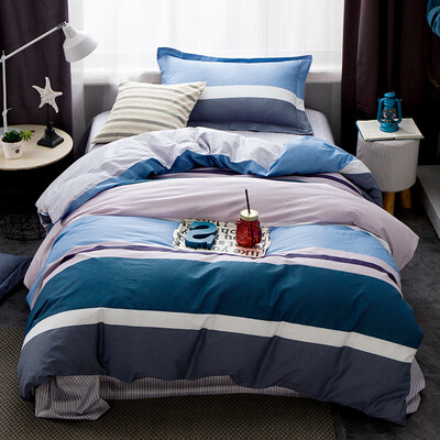 

Anjiji NanJiren kit cotton three-piece single student dormitory cotton bedding Feigaro 12 m bed