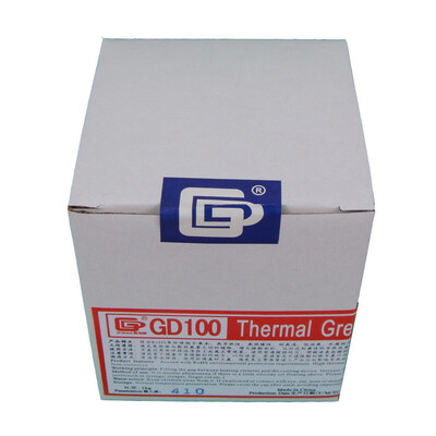 

GD Brand GD100 Thermal Paste Grease Silicone Heat Sink Compound White Net Weight 1000 Grams For CPU Cooler Fan Can Packing CN1000