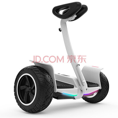

A new white 36V sprayer for childrens two-wheel adult two-wheel intelligent walking vehicle with hand arm electric body sensor