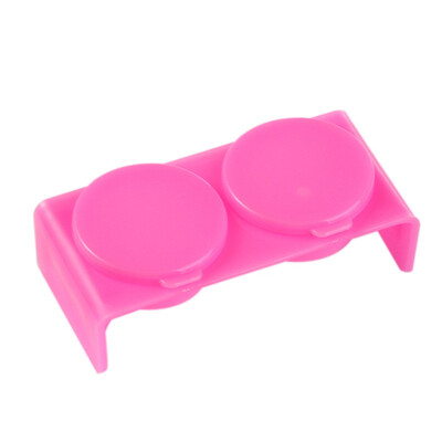 

ROSALIND Acrylic Liquid Cup Plastic Dish Bowl Cup with Cap Liquid Glitter Acrylic Powder Nail Pen Wash Caviar Nail Styling Tool