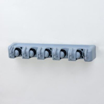 

Kitchen Organizer Mop Holder 543 Position Brush Broom Hanger Storage Rack Household Mop Brush Hanger Kitchen Gadgets