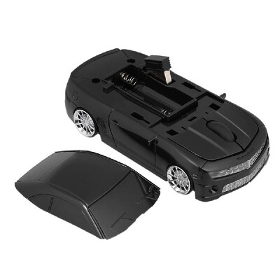 

24G Wireless Car Mouse USB Computer Mice Car Shape 1000 DPI with LED Light Receiver for PC Laptop