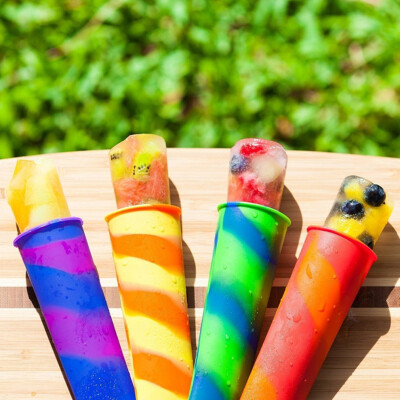 

Mold 1шт Новый мягкий силиконовый Ice Maker Поп Пресс-формы Popsicle Mold безопасности пищевых продуктов