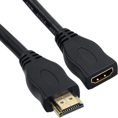 

Fergie Kappa (cabos) F0502 удлинительная линия hdmi hdmi для женщин с высокой разрешающей способностью линия для передачи голоса HDMI кабель 1.4 версия 2 метра черный