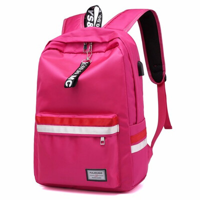 

35L Womens fashion school bags backpacks multi-functional high school single shoulder bag simple f
