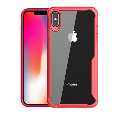 

Goowiiz Luxury Phone Case For Iphone XsXs MaxXR HD Clear Acrylic TPU Silicone Prevent falling Full protection