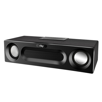 

Wooden speaker subwoofer FM radio high power card MP3 player U disk AUX enter Phone plays Bluetooth call stereo computer audio