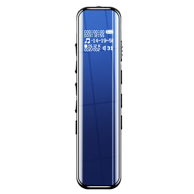 

Shinco V-19 16G professional popular micro HD noise reduction learning conference interview for MP3 player charm blue
