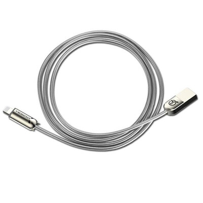 

Yesido mobile phone data cable for Apple 7 charging cable with breathing light usb metal cartoon data cable