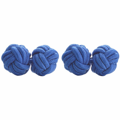 

Yoursfs Round Silk Knot Cufflinks Silk Cufflinks for Men Knot Cufflinks Giftbox Included