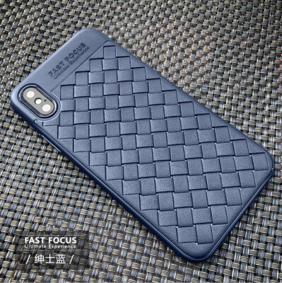 

Lieve Ventilation Dissipate Heat Phone Cases for IPhone8 plus Super Soft Silicone Luxury Grid Weaving Cases For iphone X 6 7 8