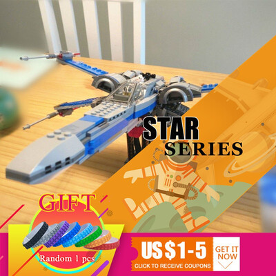 

05029 740pcs Star Rebel X-wing fighter Wars set Building blocks war Compatible with 75149 toys for gift lepin