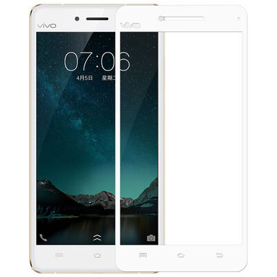 

KOOLIFE VIVO V3max полноэкранный полный экран покрытия стеклянной пленки стали пленки, покрывающей весь мобильный телефон защитная пленка - Белый