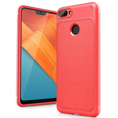 

MOONCASE Motorola Moto G6 Gentleman Series TPU-Red