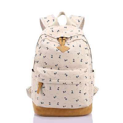 

Smart Printing Women Backpack Student School Backpack for Teenage Girl Travel Backpacks Notebook Bagpack Canvas Laptop Bag Pack