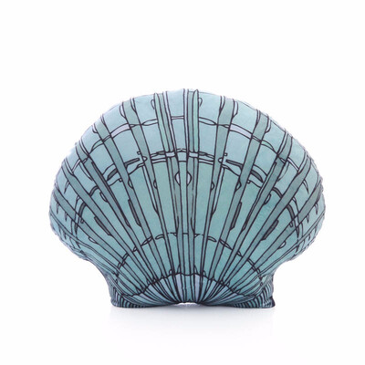 

Cute Shell Ice Cream Sofa Back Cushion Car Decorations Office Nap Headrest Pillow Travel Baby Room Toys Couch Cushions