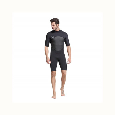

Mens wetsuits Siamese neoprene 2 mm shorty wetsuit