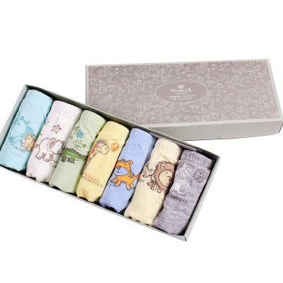 

VIV & LUL children modal underwear 7 loaded gift box boy 140 yards color DV14485