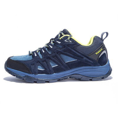 

Pathfinder TOREAD hiking shoes autumn&winter couples models outdoor non-slip wear-resistant casual shoes KFAG91362 iron blue gray bright yellow green male 43