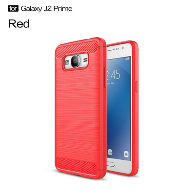 

For Samsung Galaxy J2prime Carbon Fiber Phone Cases Soft TPU Anti-Knock Cover For Samsung Galaxy J2 prime Case